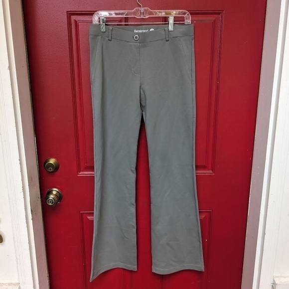 Betabrand Gray Bootcut Pants - Picture 1 of 3